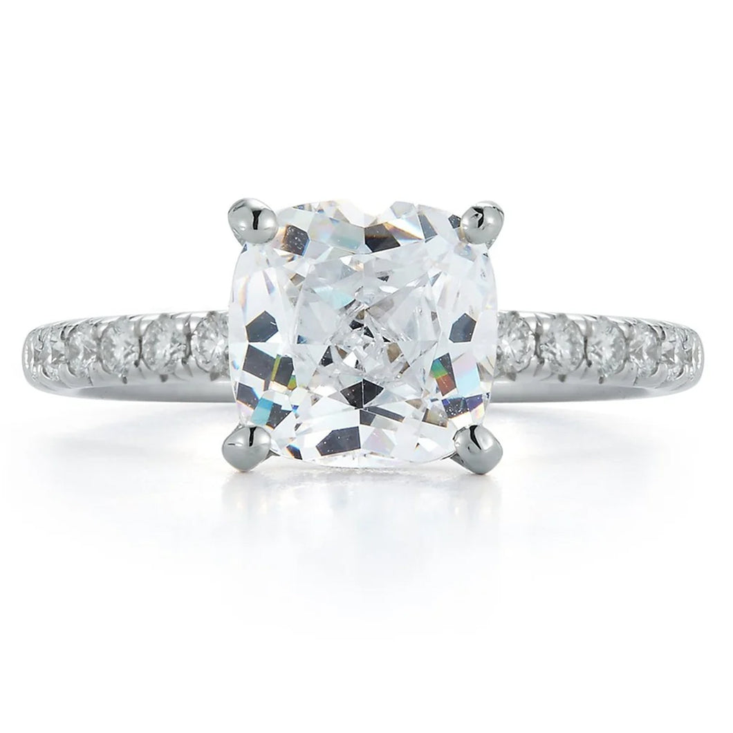Signature Pave Diamond Engagement Ring