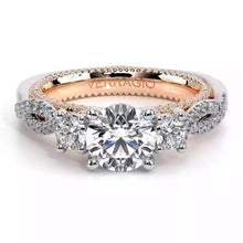 Verragio Three Stone Diamond Engagement Ring