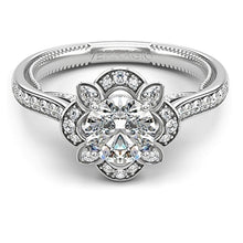 Verragio Halo Diamond Engagement Ring