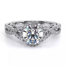 Verragio Twist Shank Diamond Engagement Ring