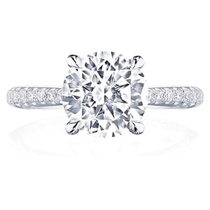 Tacori Pave Diamond Engagement Ring