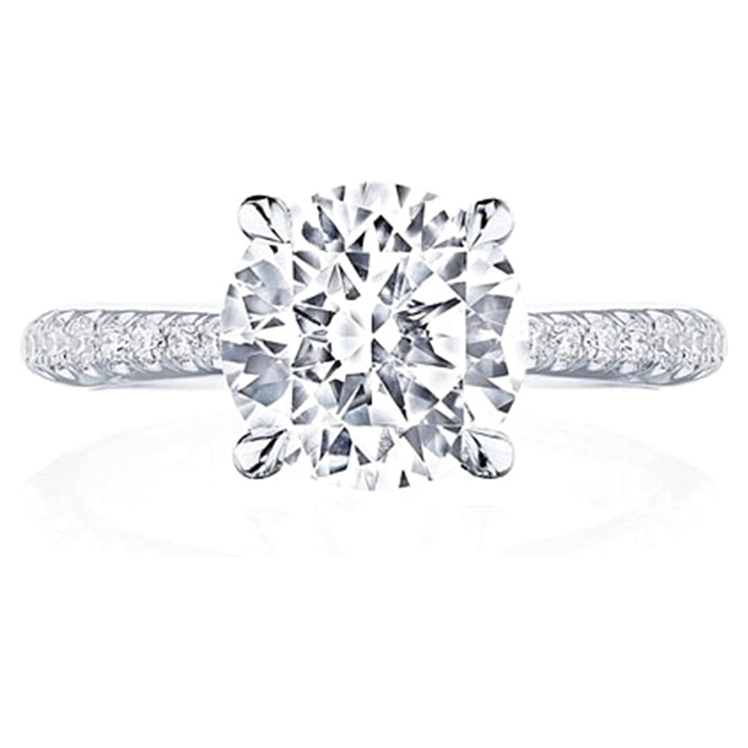 Tacori Pave Diamond Engagement Ring