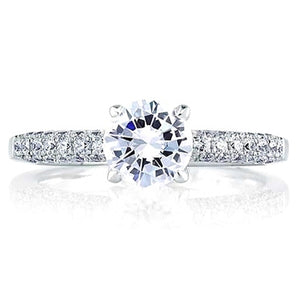A.Jaffe Pave Diamond Engagement Ring