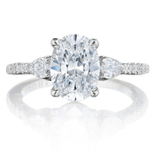 Tacori Three Stone Diamond Engagement Ring