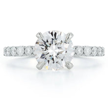 Signature Pave Diamond Engagement Ring
