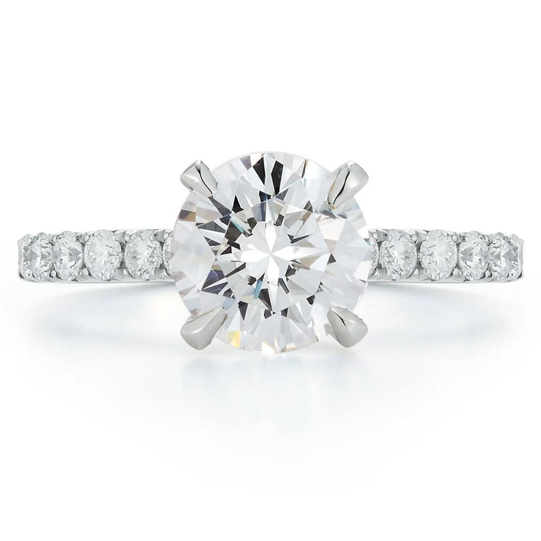 Signature Pave Diamond Engagement Ring