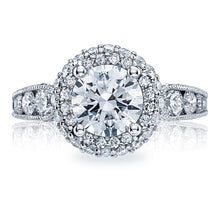 Tacori Double Halo Diamond Engagement Ring