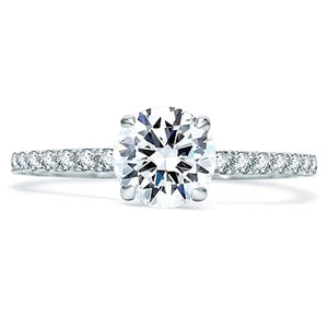 A.Jaffe Pave Diamond Engagement Ring
