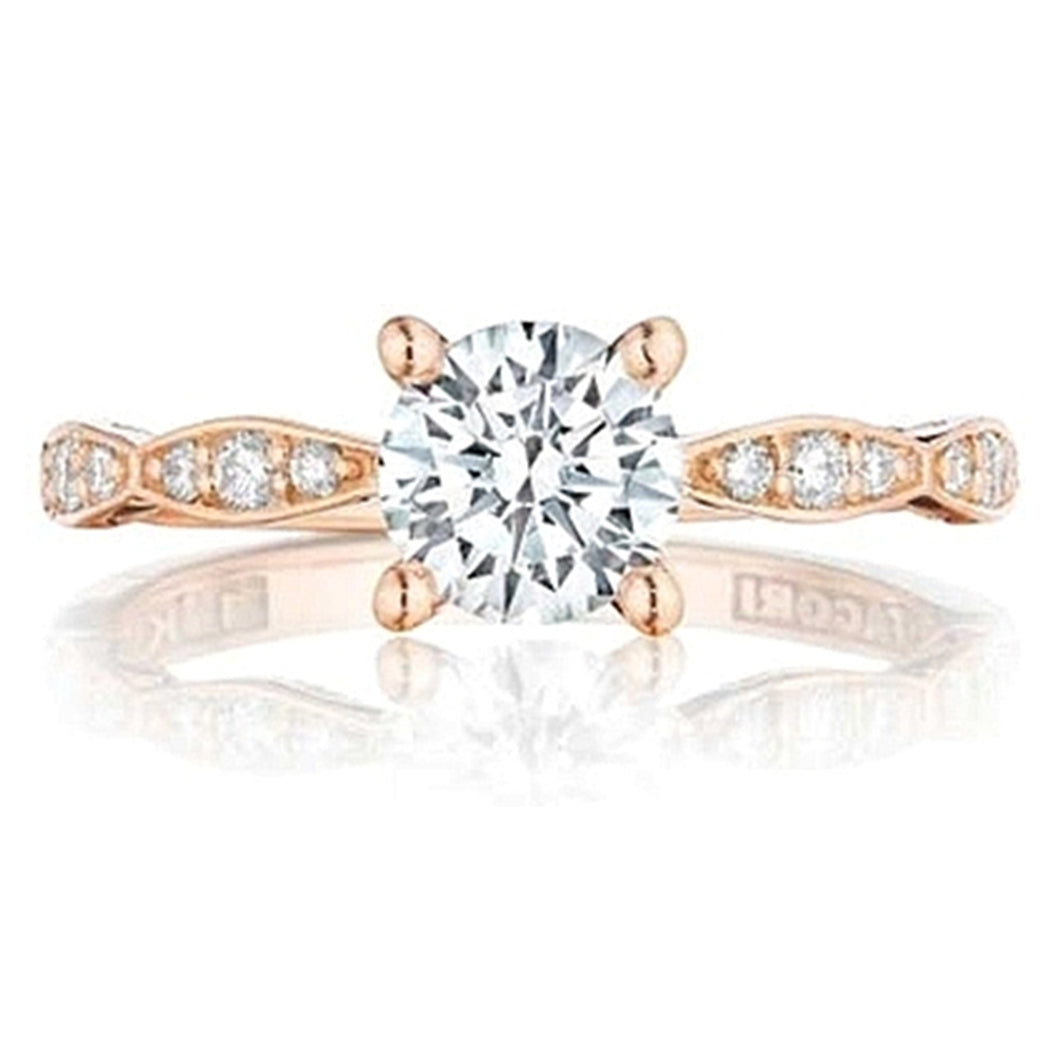 Tacori Pave Diamond Engagement Ring