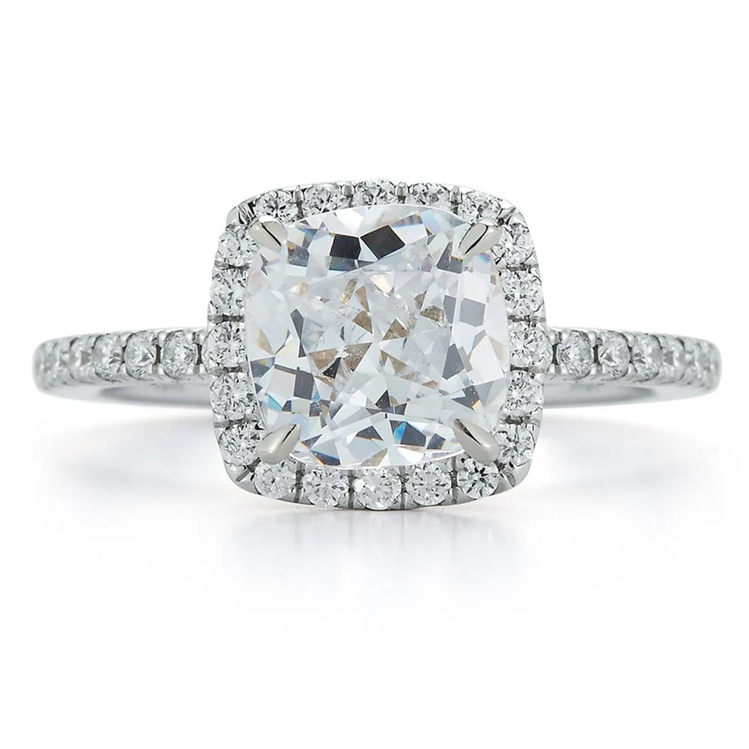 Signature Pave Diamond Engagement Ring