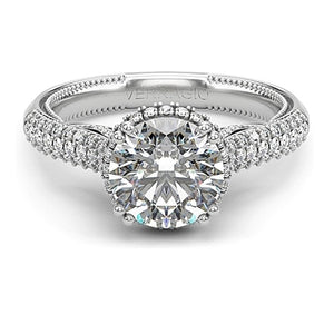 Verragio Pave Set Diamond Engagement Ring