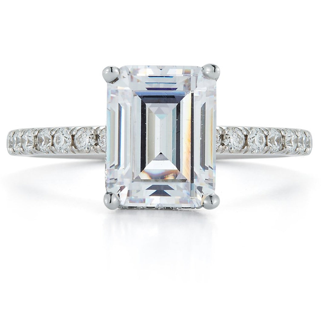 Signature Pave Diamond Engagement Ring