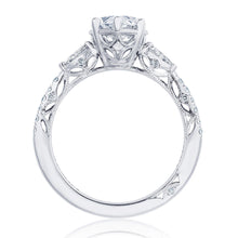 Tacori Three Stone Diamond Engagement Ring