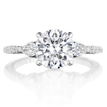 Tacori Three Stone Diamond Engagement Ring