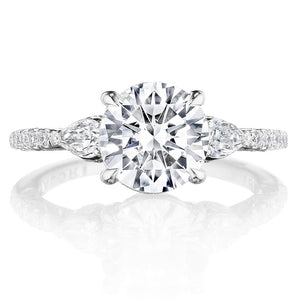 Tacori Three Stone Diamond Engagement Ring