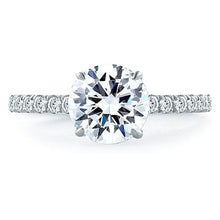 A.Jaffe Pave Diamond Engagement Ring