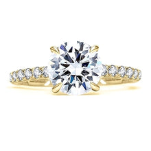 A.Jaffe Pave Diamond Engagement Ring Setting