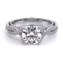 Verragio Twist Shank Diamond Engagement Ring