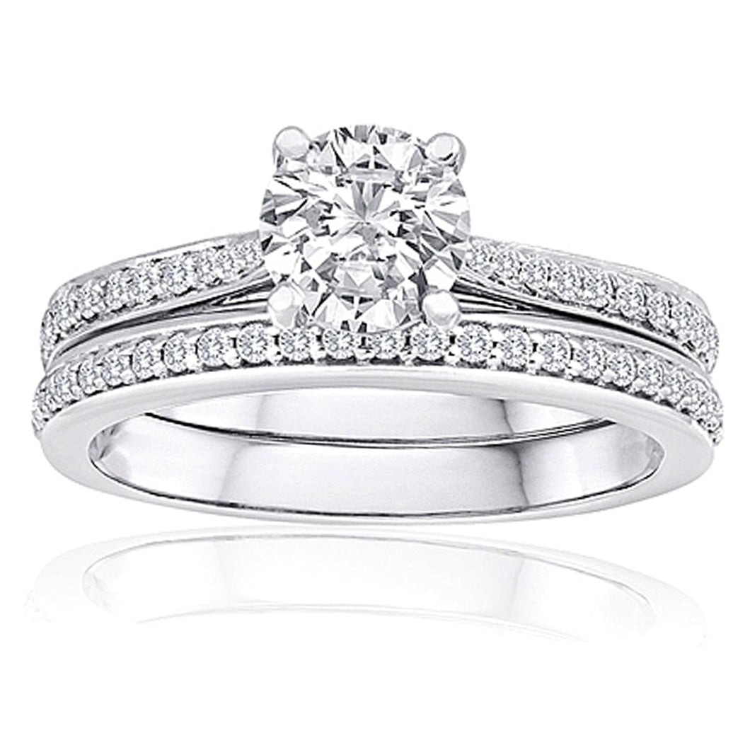 Signature Pave Diamond Engagement Ring