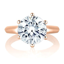A.Jaffe 6 Prong Solitaire Engagement Ring Setting