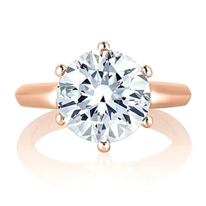 A.Jaffe 6 Prong Solitaire Engagement Ring Setting