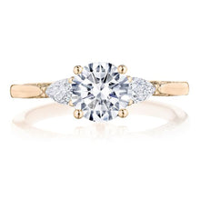 Tacori Three Stone Diamond Engagement Ring