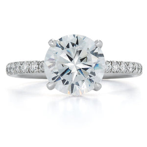 Signature Pave Diamond Engagement Ring
