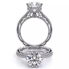 Verragio Halo Pave Diamond Engagement Ring