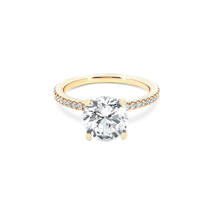 Verragio Round Diamond Pave Engagement Ring — photo 1 of 3