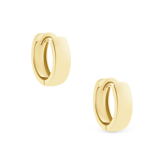 14k Yellow Gold Huggys — photo 1 of 2