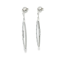 Tacori .80ct 18k White Gold Diamond Earrings. 