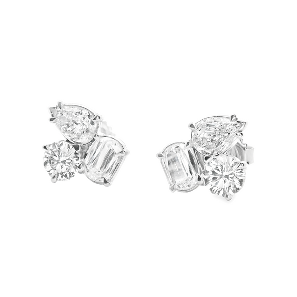 150-6069 - 2.36ct 14k White Gold Diamond Earrings – H.L. Gro