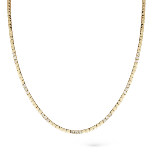 .70ct 14k Yellow Gold Diamond Necklace — photo 1 of 2