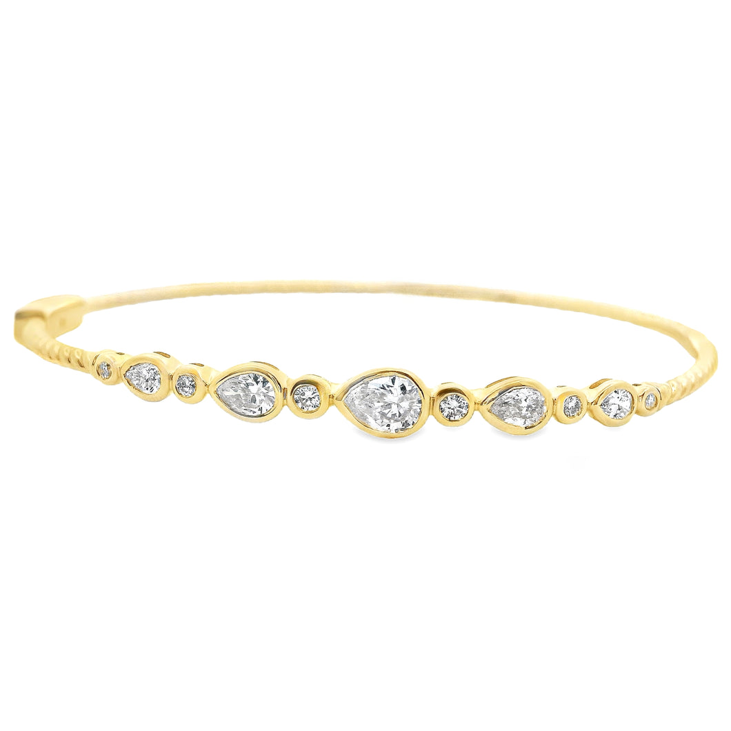 BANDEL バンデル ブレスレット diamond custom bangle Gold