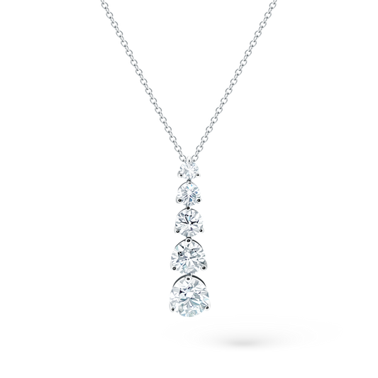 2.00ct 14k White Gold Diamond Pendant, SKU 160-5289