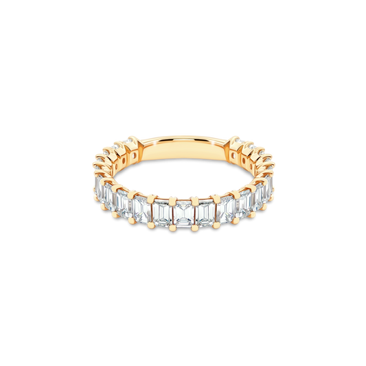 2.32ct Emerald Cut Diamond Wedding Ring — photo 1 of 3
