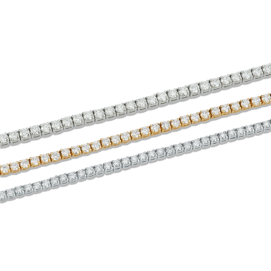 2.00 to 4.00ct Diamond Tennis Bracelet — photo 1 of 3