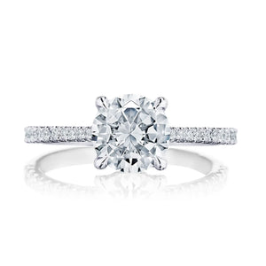 Tacori Pave Diamond Engagement Ring