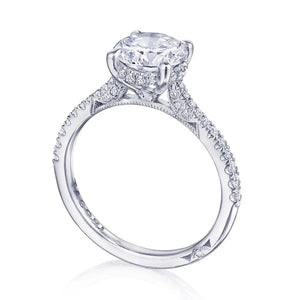 Tacori Pave Diamond Engagement Ring