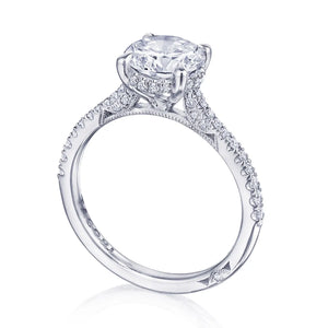 Strong solitaire look with a thin band that delivers brilliant deta...
