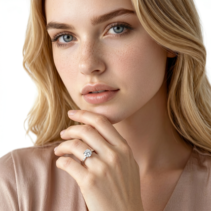 Tacori Round Solitaire Diamond Engagement Ring — photo 2 of 3