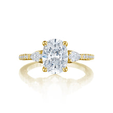 Tacori Three Stone Diamond Engagement Ring