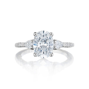 Tacori Three Stone Diamond Engagement Ring