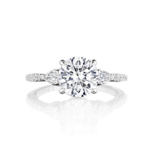 Tacori Three Stone Diamond Engagement Ring