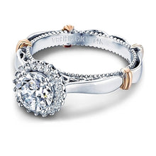 Verragio Pave Halo Diamond Engagement Ring
