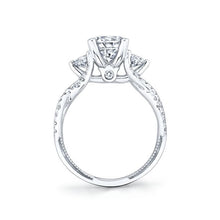 Verragio Three Stone Diamond Engagement Ring