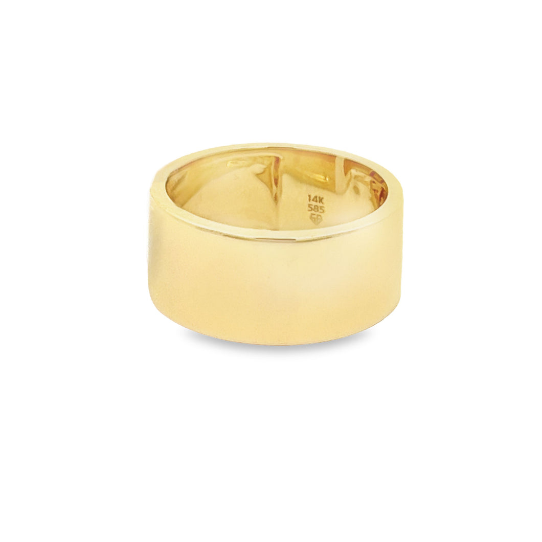 14k Yellow Gold Band