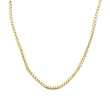 10k Yellow Gold Franco Chain. Chain measures 24