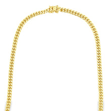 10k Yellow Gold Mens Link Chain. Chain measures 24