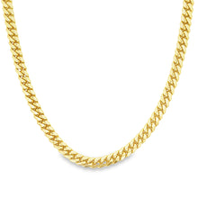 10k Yellow Gold Mens Link Chain. Chain measures 24